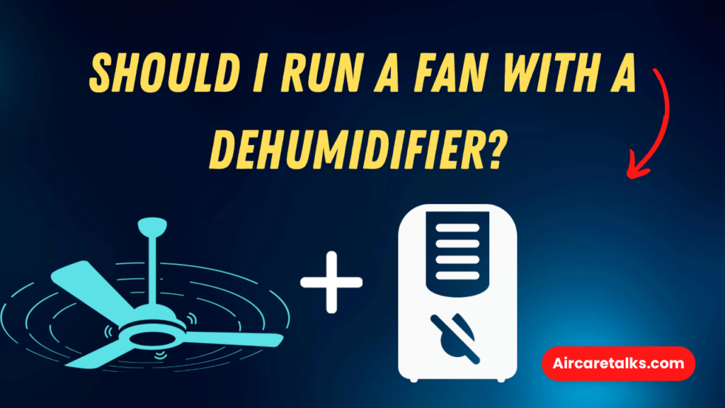 Should I Run a Fan with a Dehumidifier? 